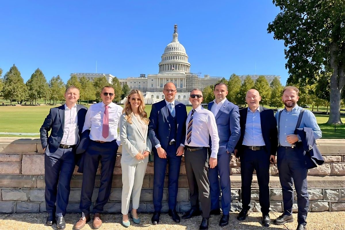 Leadership delegation from the American Chamber of Commerce in Kosovo to Washington DC