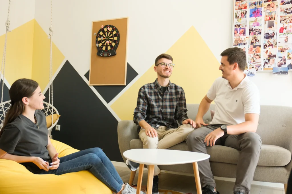 AnchorzUp team on break time