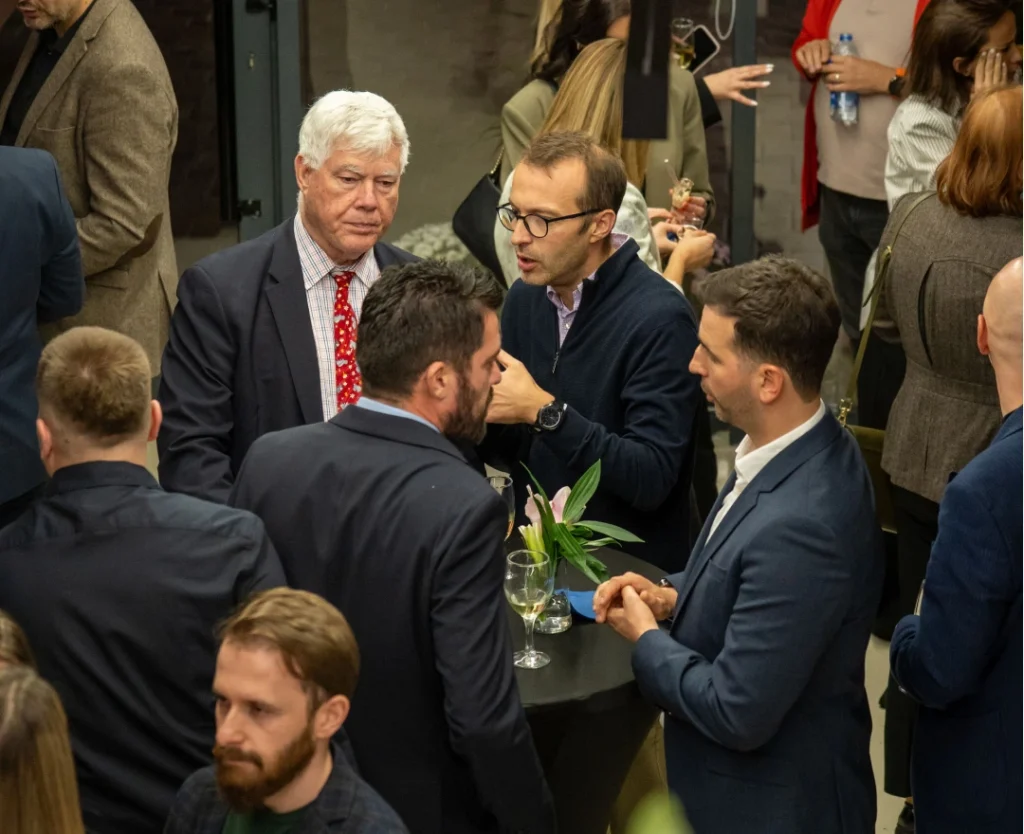 Guests enjoying the event