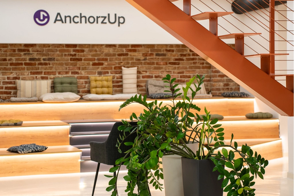 AnchorzUp office amphitheater