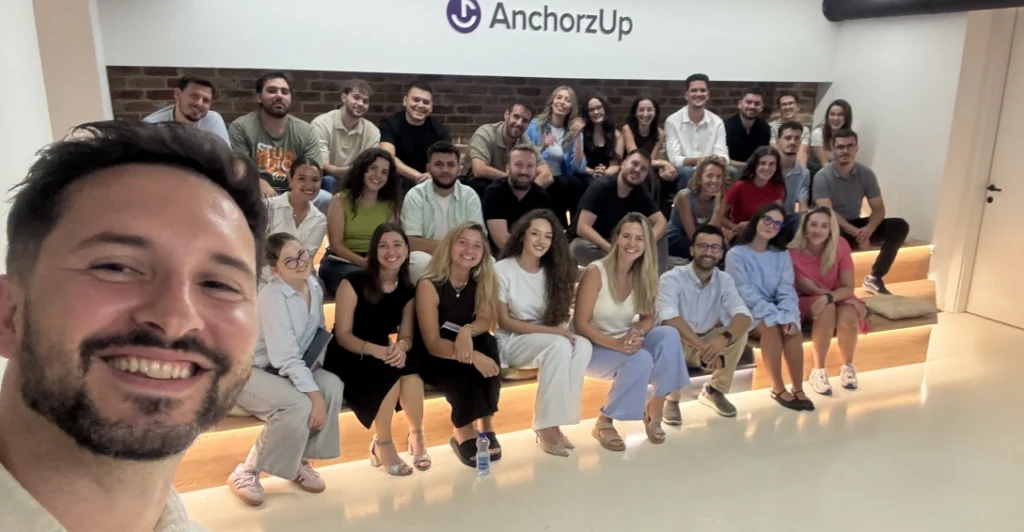 Fatos Ismali and the AnchorzUp team