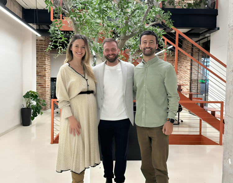 Learniverse's CEO, Marco Real visits AnchorzUp offices in Prishtina.